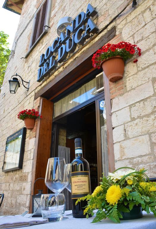 Locanda Del Duca Губбио Экстерьер фото