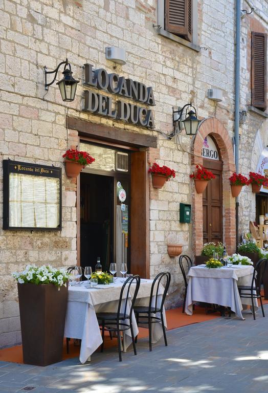 Locanda Del Duca Губбио Экстерьер фото