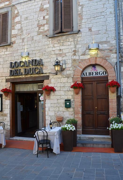 Locanda Del Duca Губбио Экстерьер фото